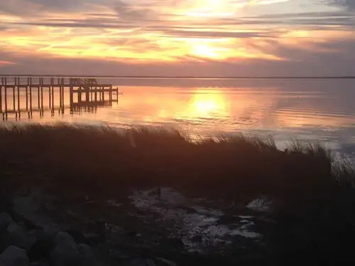 OBX Sunset on Pamlico Sound.